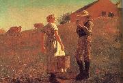 Winslow Homer Encounters painting